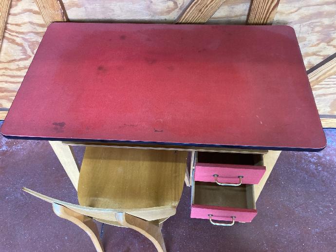 Bureau + Chaise Vintage
