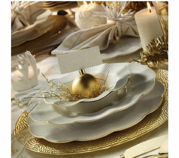 Ensemble vaisselle 83 pièces porcelaine