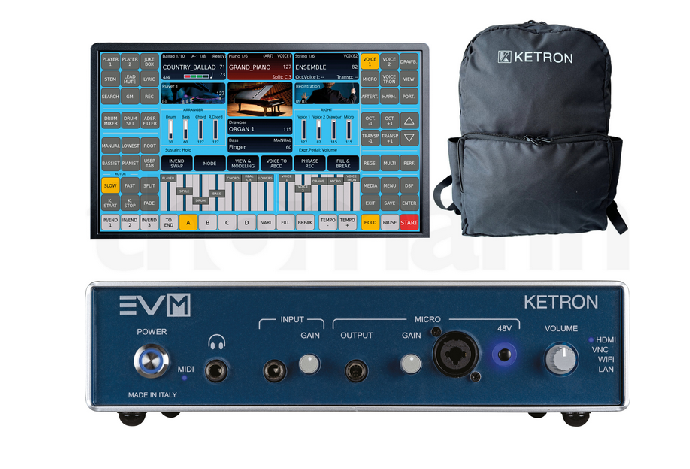 Ketron EVM BUNDLE plus Rucksack total Neu !