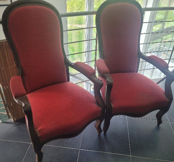 2 Fauteuils Louis Philippe
