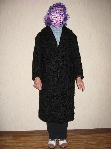 Manteau Astrakan
