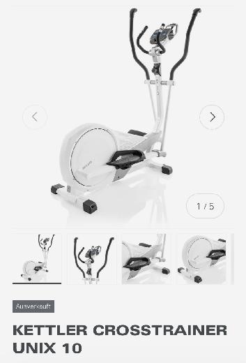Pédalier cardio fitness Kettler