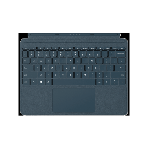 Microsoft Surface Go Type Cover Clavier Azerty Bleu