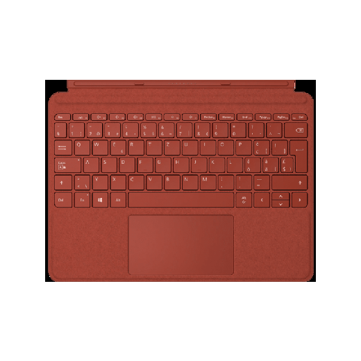 Microsoft Surface Go Type Cover Clavier Azerty Rouge
