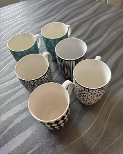Set de 6 mugs 