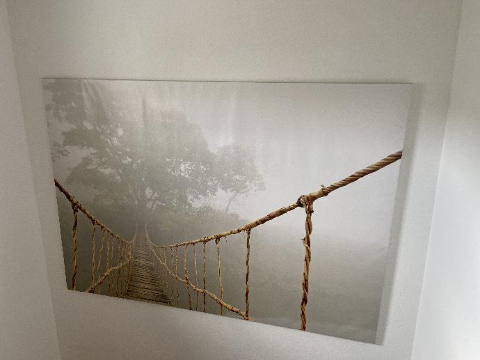 Toile pont suspendu 