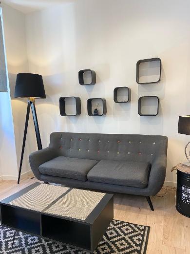 Location studio meublé de 25m² dans un quartier recherché 