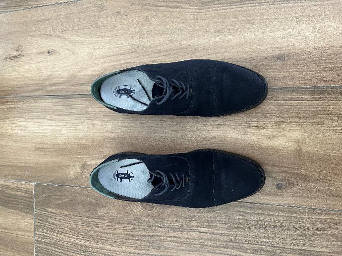 Chaussures habillées en daim bleu foncé Scalpers – Taille 42