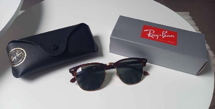 Lunette soleil Ray-ban homme clubmaster - excellent état
