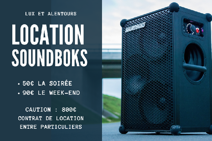 Location - Enceinte Sounboks 3 - Soirée évènements