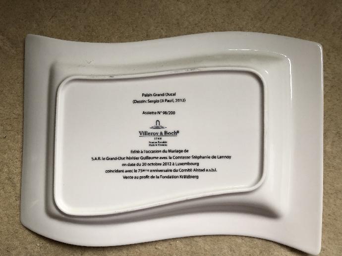 Assiette Villeroy & Boch