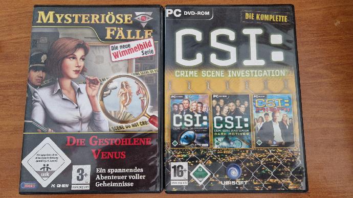 CSI, CSI Dark Motives, CSI Miami & Mysteriöse Fälle
