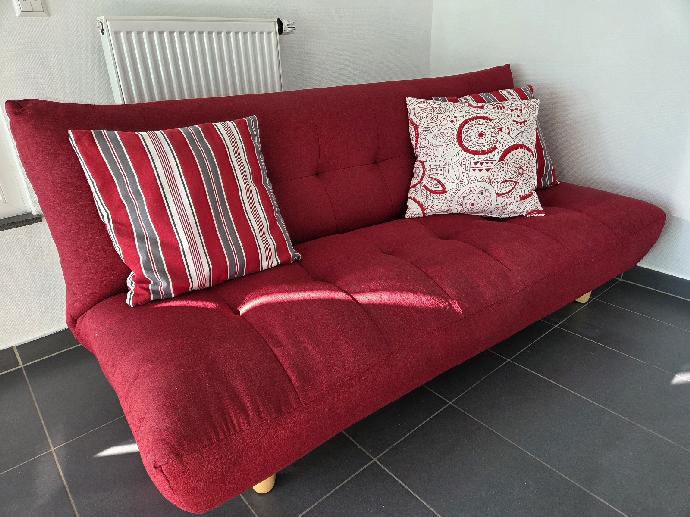 Canapé avec coussins