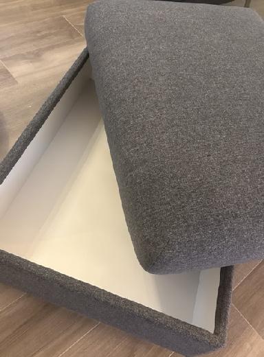 Pouf ikea avec stockage